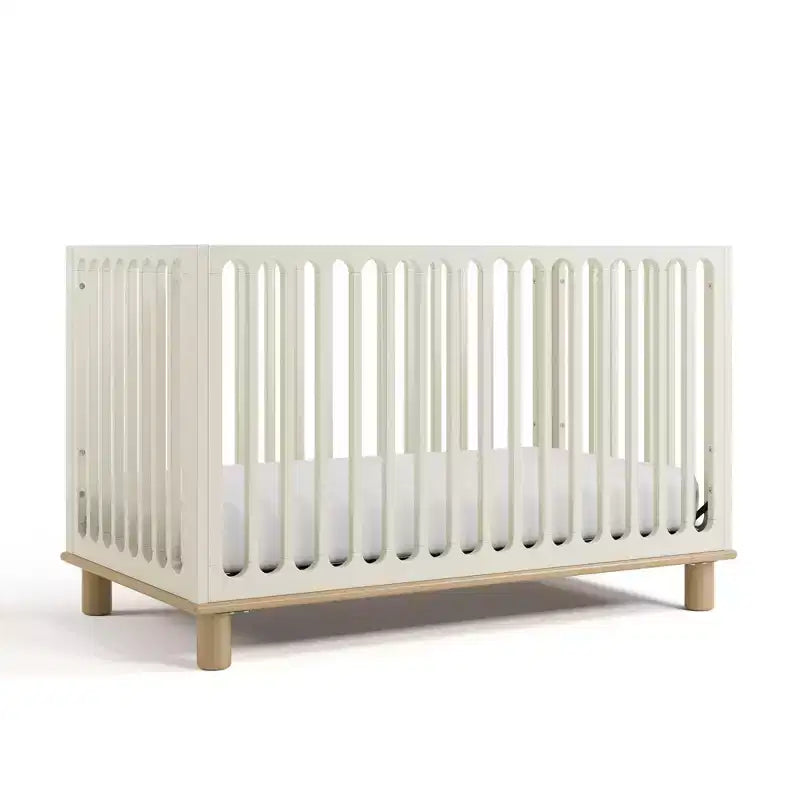 Storkcraft Sicily Deluxe 3-in-1 Convertible Crib with Toddler Guardrail