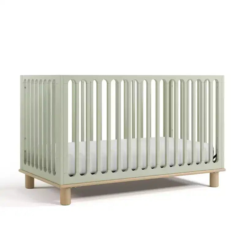 Storkcraft Sicily Deluxe 3-in-1 Convertible Crib with Toddler Guardrail