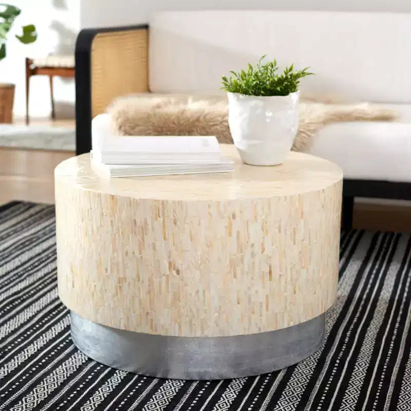 Scarlett Round Coffee Table - - Safavieh