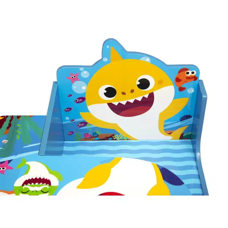 Delta Children Baby Shark Kids Chair Desk with Storage