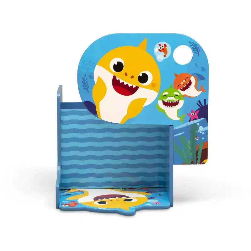 Delta Children Baby Shark Kids Chair Desk with Storage