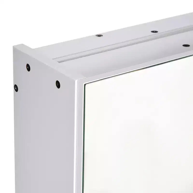 Medicine Cabinet, Wall-Mounted Bathroom Vanity Mirror Organizer with Dimmer Touch Switch, Charged