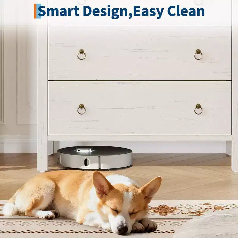 White Lacquered Wood Dresser, 3 or 5 Drawers, 1-Person